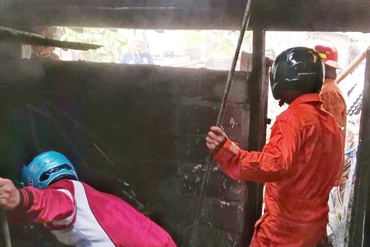 Kebakaran Lagi di Pacitan, Kali Ini Disebabkan Kelalaian Pemilik Rumah