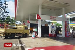 Antrean BBM di SPBU Pacitan Mulai Mengular