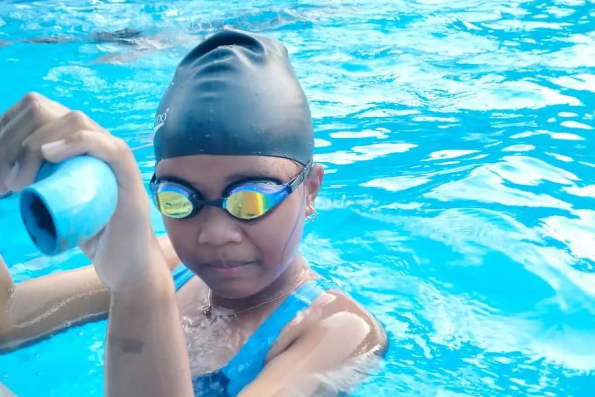 Semangat Tinggi, Siswi Kelas 4 SDN 1 Tulakan Siap Adu Cepat di O2SN Pacitan