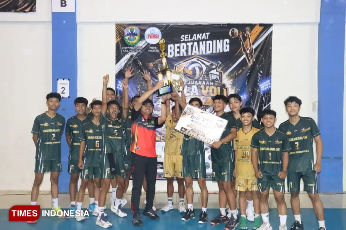Sportivitas dan Mental Juang Antar Bhayangkara SKP Pacitan Raih Gelar Juara U-17